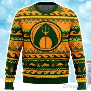 Christmas Aquaman DC Comics Ugly Christmas Sweater Xmas Gift For Men Women Product Photo 1