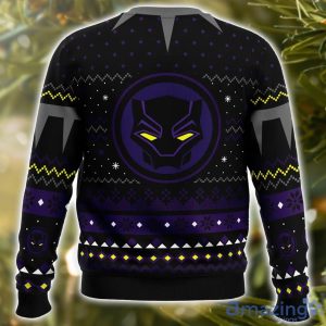 Christmas Black Panther AOP Ugly Christmas Sweater Christmas Holiday Gift For Men And Women Product Photo 3
