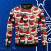 Christmas Cat Glasses Ugly Christmas Sweaters Style Gift For Men And Women