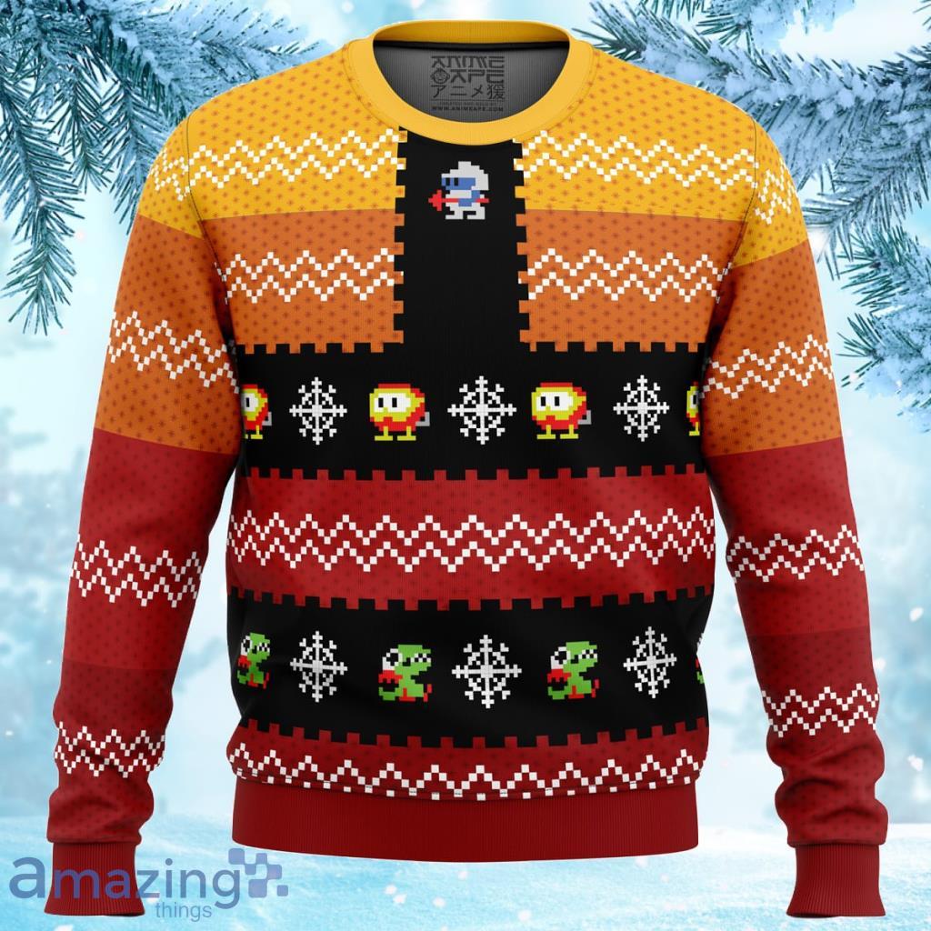 Christmas Dig Dug Christmas Sweater Gift For Men And Women image Christmas Dig Dug Christmas Sweater Gift For Men And Women Product Photo 1