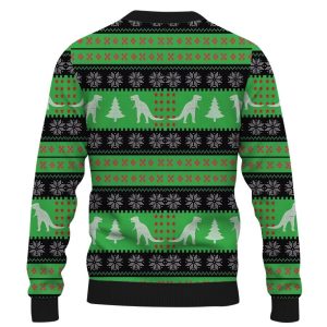 Christmas Dinosaur 3D Ugly Christmas Sweater, Xmas Gift For Everyone Product Photo 2