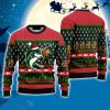 Christmas Fishing Green Red Ugly Christmas Sweater Family Christmas Gift Ideas Christmas Sweater