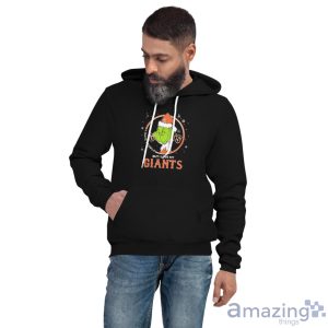 Christmas Grinch Santa I Hate People But I Love My San Francisco Giants Christmas Shirt Gift Ideas - Unisex Fleece Pullover Hoodie