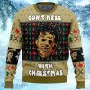 Christmas In Texas Leatherface Ugly Christmas Sweater Gift For Men And Women