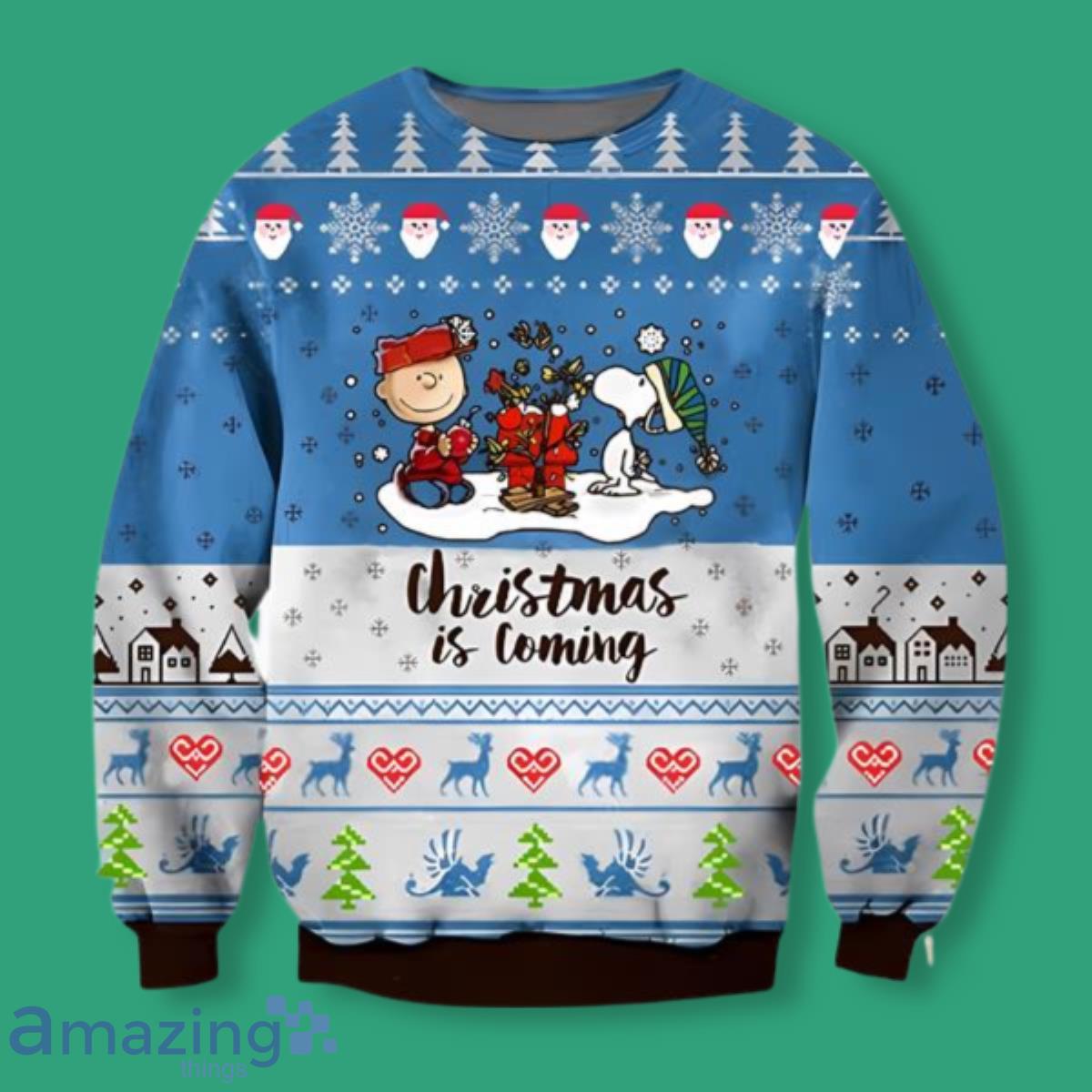 Ugly hotsell sweater snoopy