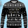 Christmas Knit Graphic 3D Ugly Christmas Sweater, Xmas Gift For Men Women