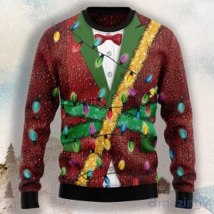 Christmas Light Ugly Christmas Sweater Product Photo 1