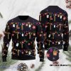 Christmas Saxophone Ugly Christmas Sweater Xmas Christmas Gift 3D Sweater