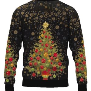 Christmas Tree 3D Ugly Christmas Sweater, Xmas Gift For Everyone Product Photo 2
