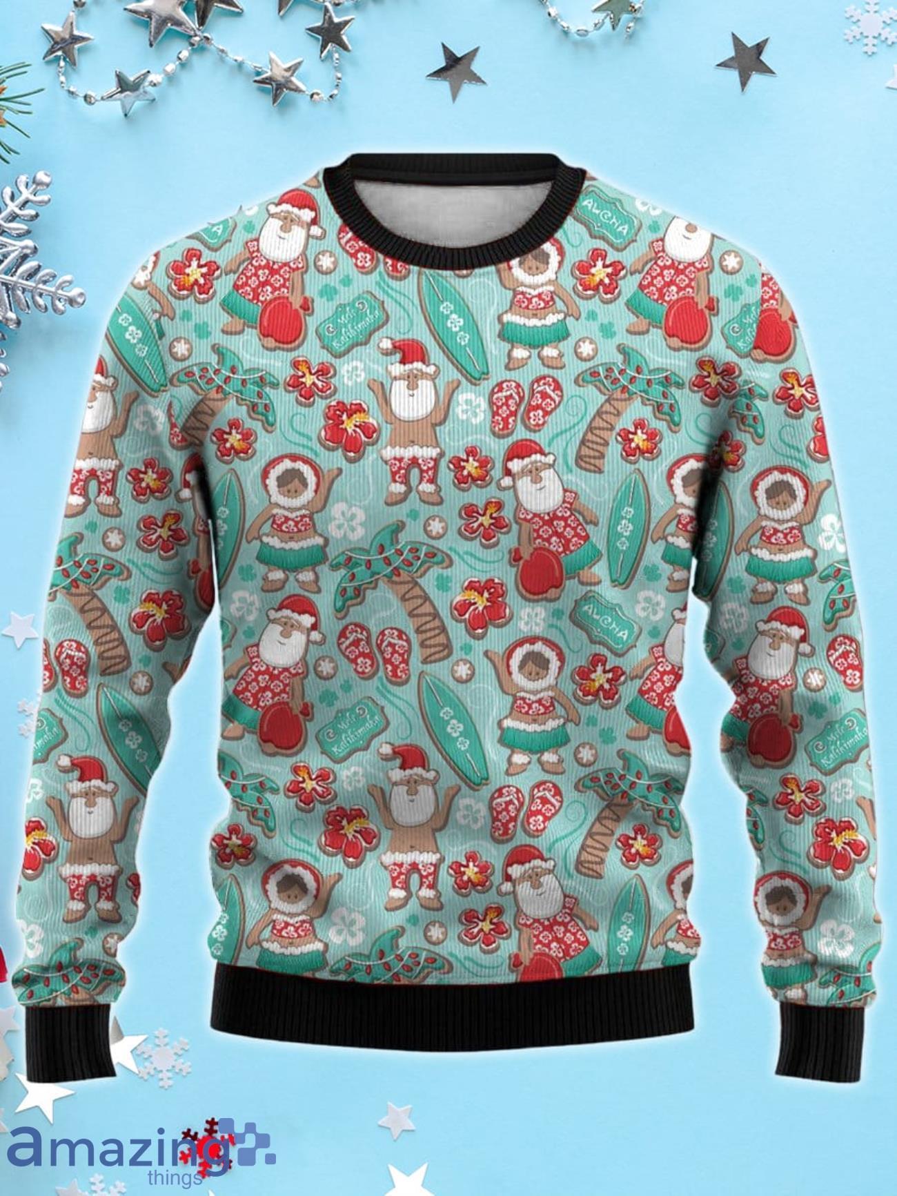 Hawaiian ugly christmas outlet sweater