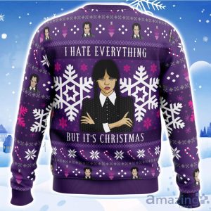 Christmas Wednesday Adams Family Ugly Christmas Sweater Product Photo 2