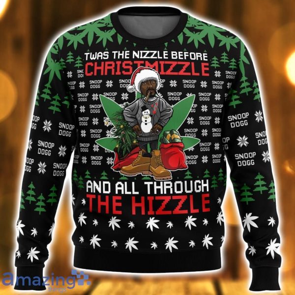 Christmizzle Snoop Dogg 3D Ugly Christmas Sweater Nice Christmas Gift For Men And Women Product Photo 2