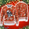 Cincinnati Bengals Christmas Skull Sport Ugly Christmas Sweater 3D
