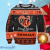 Cincinnati Bengals Smart Woman Love Football Ugly Christmas Sweater