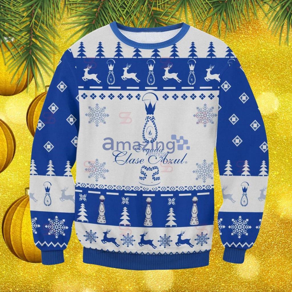 Clase Azul Tequila Ugly Ugly Sweater Christmas Gift For Men And Women image Clase Azul Tequila Ugly Ugly Sweater Christmas Gift For Men And Women Product Photo 1
