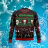 Classic Horror Christmas Ugly Christmas Sweaters Impressive Gift For Men And Women