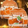 Clemson Tigers Grinch Christmas Ugly Christmas Sweater Funny Gift Christmas Sweater