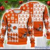 Cleveland Browns All Over Printed 3D Christmas Sweater Ice Hockey NHL Fans Gift