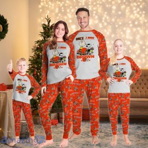 Cleveland Browns Once A Brown - Always A Brown Snoopy Pajamas Set Product Photo 1