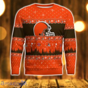 Cleveland Browns Ugly Christmas Sweater Christmas Gift For Men And Women Holidays Product Photo 2