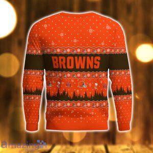 Cleveland Browns Ugly Christmas Sweater Christmas Gift For Men And Women Holidays Product Photo 3