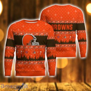 Cleveland Browns Ugly Christmas Sweater Christmas Gift For Men And Women Holidays Product Photo 1