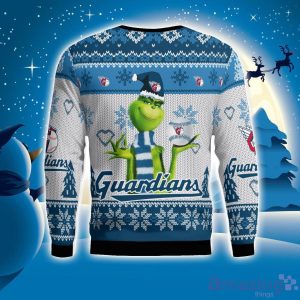 Cleveland Guardians Grinch Snowflake Pattern Ugly Sweater Christmas Product Photo 2