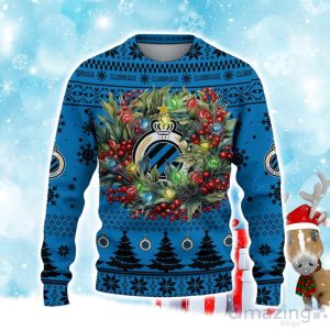 Club Brugge KV Ugly Christmas Sweater Gift Ideas For Fans Product Photo 2