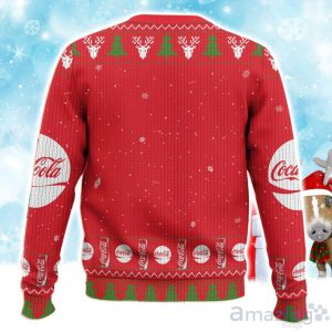 Coca-Cola Funny Christmas Ugly Christmas Sweater, Xmas Gift Ideas For Fans Product Photo 2