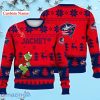 Columbus Blue Jackets Ugly Sweater Christmas Custom Name Ice Hockey NHL