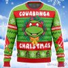 Cowabunga Raphael Christmas Teenage Mutant Ninja Turtles Ugly Christmas Sweater
