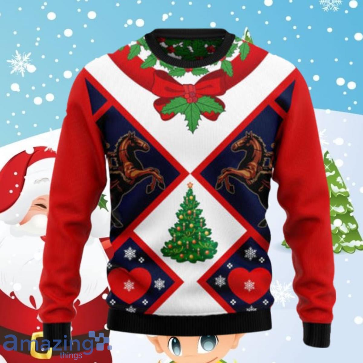 Cowboy HZ92806 Ugly Christmas Sweater Ugly Christmas Sweaters Style Gift For Men And Women image Cowboy HZ92806 Ugly Christmas Sweater Ugly Christmas Sweaters Style Gift For Men And Women Product Photo 1