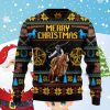 Cowboy Merry Christmas Ugly Christmas Sweaters Style Gift For Men And Women
