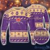 Crown Royal Whiskey Ugly Christmas Sweater Pine Trees Reindeer Pattern Beer Loves Crown Royal ugly sweater