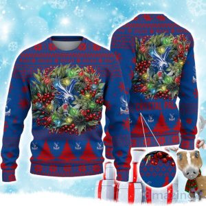 Crystal Palace F.C Ugly Christmas Sweater Gift Ideas For Fans Product Photo 1