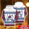 Custom Name Colorado Avalanche Ice Hockey Funny Christmas Hoodie For Men And Women Hockey Gifts
