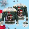 Custom Name Jordan Love Aaron Jones Green Bay Football Christmas Sweater