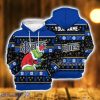 Custom Name St. Louis Blues Grinchmas Ugly Christmas 3D Hoodie Christmas Gift For Men And Women
