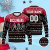 Custom Number & Name Tampa Bay Buccaneers Walking Abbey Road Christmas Sweater Todd Bowles, Baker Mayfield, Evans,Trask