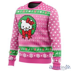 Cute Christmas Hello Kitty Ugly Christmas Sweater Product Photo 2
