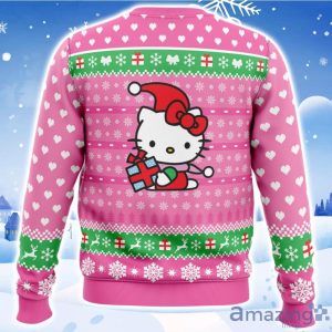 Cute Christmas Hello Kitty Ugly Christmas Sweater Product Photo 4
