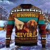 Dachshund Best Dog Dad Ugly Christmas Sweaters Style Gift For Men And Women