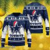 Dallas Cowboys Christmas Ugly Sweater 3D Gift For Chirstmas
