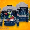 Dallas Cowboys Funny Grinch Toilet Ugly Christmas Sweater