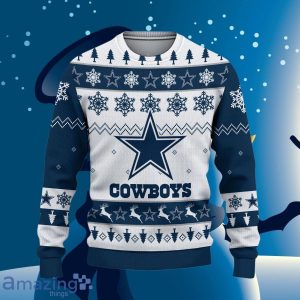 Dallas Cowboys Ugly Christmas Sweater Style Gift For Men Women Product Photo 2