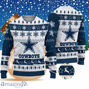 Dallas Cowboys Ugly Christmas Sweater Style Gift For Men Women Product Photo 1