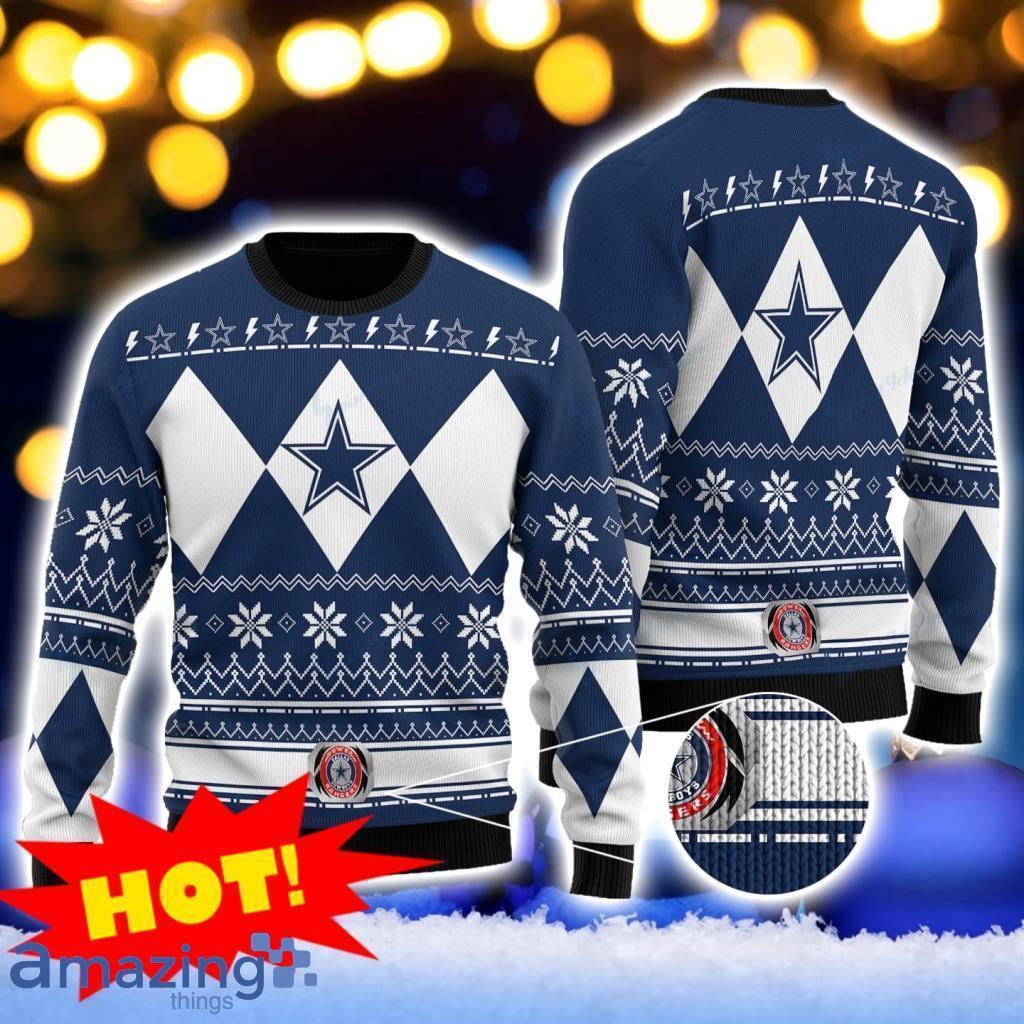 Dallas cowboys ugly 2024 sweater with lights