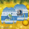 Dallas Mavericks Grinch Custom Name Christmas Ugly Sweater 3D Gift Christmas