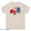 Dallas Mavericks Santa Claus Logo Christmas T Shirt