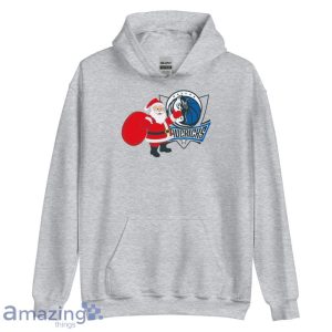 Dallas Mavericks Santa Claus Logo Christmas T Shirt Product Photo 6